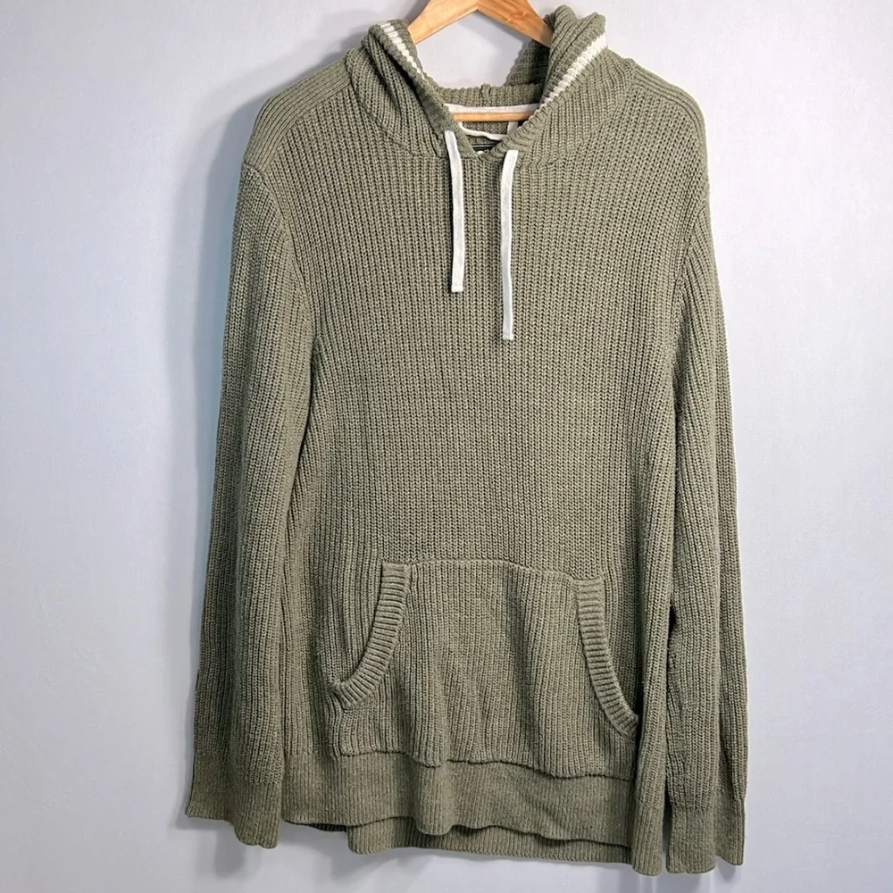 Roots Long Sleeve 100% Cotton Sweater Hoodie size L - Picture 1 of 8